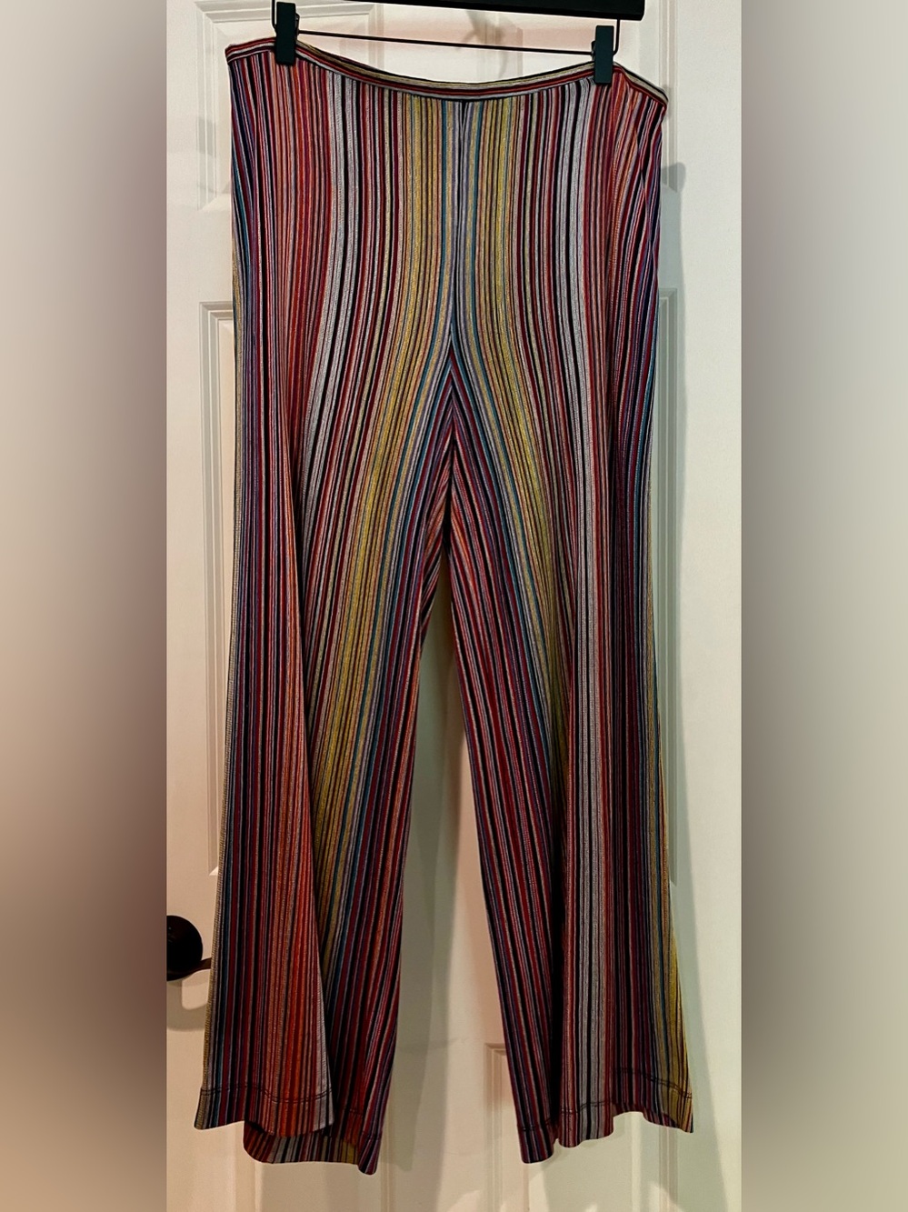 Trina Turk Multicolor Knit Stripe Women’s Pants Size 12